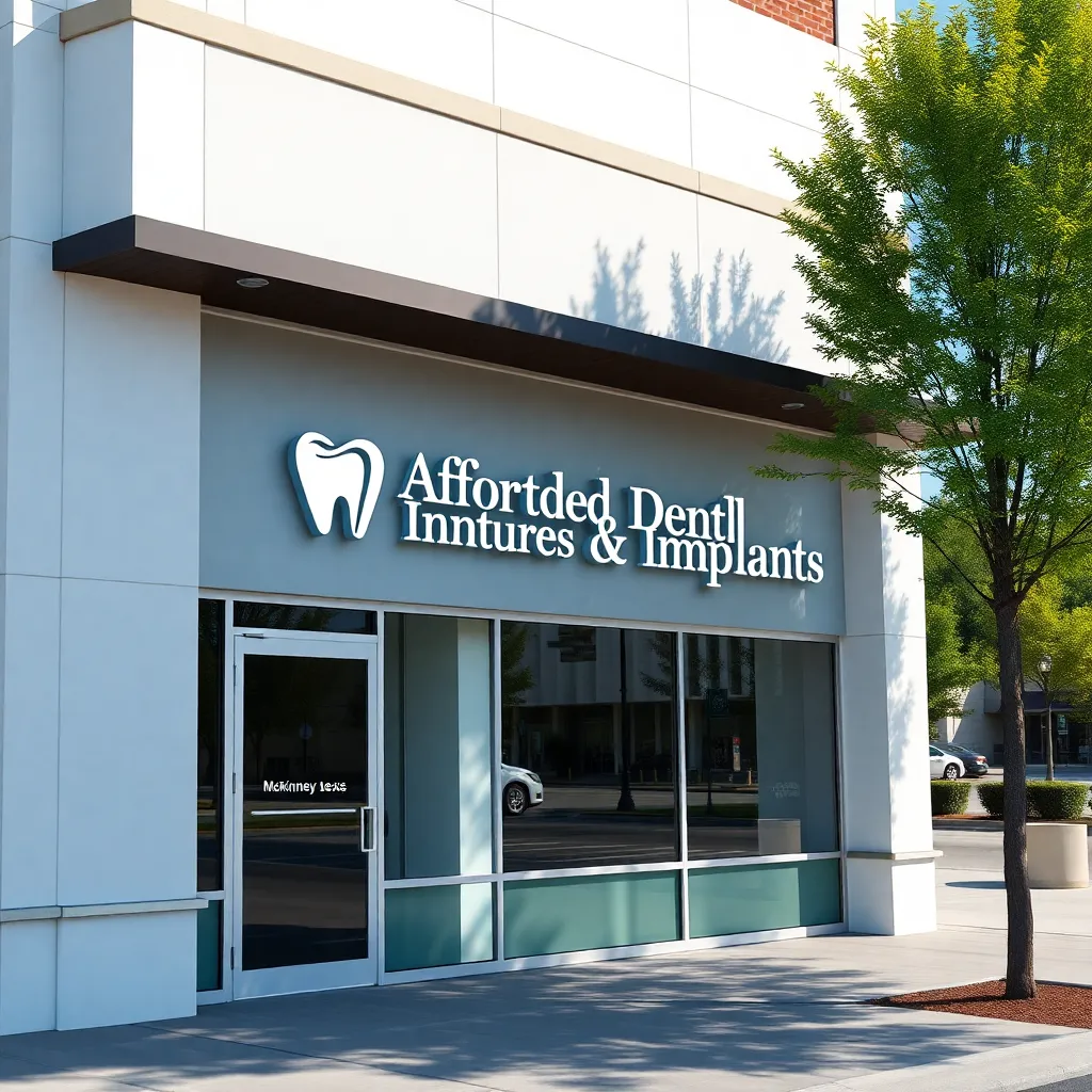 Affordable Dental Implants at Affordable Dentures & Implants – Serving Patients in Mckinney | From $399 Dental Implants