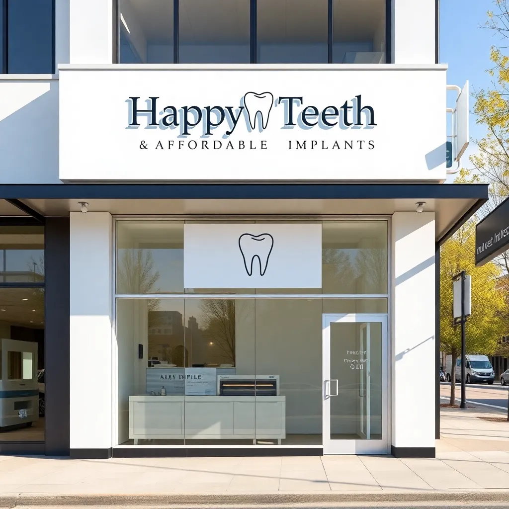 Affordable Dental Implants at Happy Teeth & Affordable Implants – Serving Patients in Denver | From $399 Dental Implants