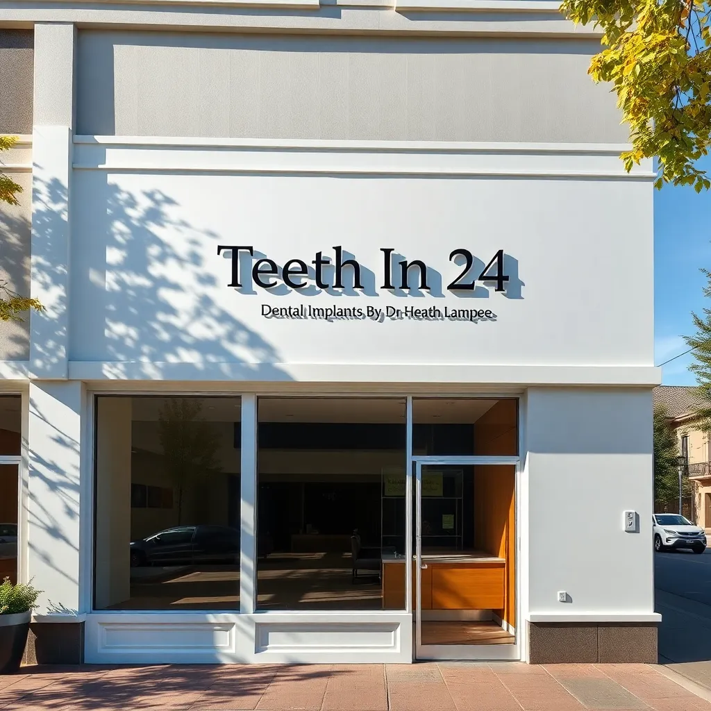 Teeth In 24™ Dental Implants By Dr Heath Lampee Dental Implant